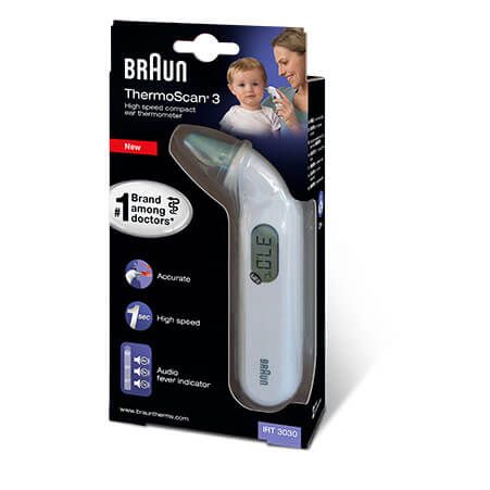 BRAUN THERMOSCAN 3 Infrarot-Ohrthermometer